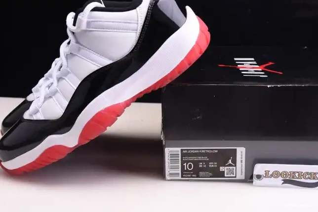 Air AV2187-160 Retro 11 Jordan Bred Low Concord 0407